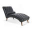 Chaise longue rembourrée
