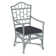 Chaise avec accoudoirs Chippendale