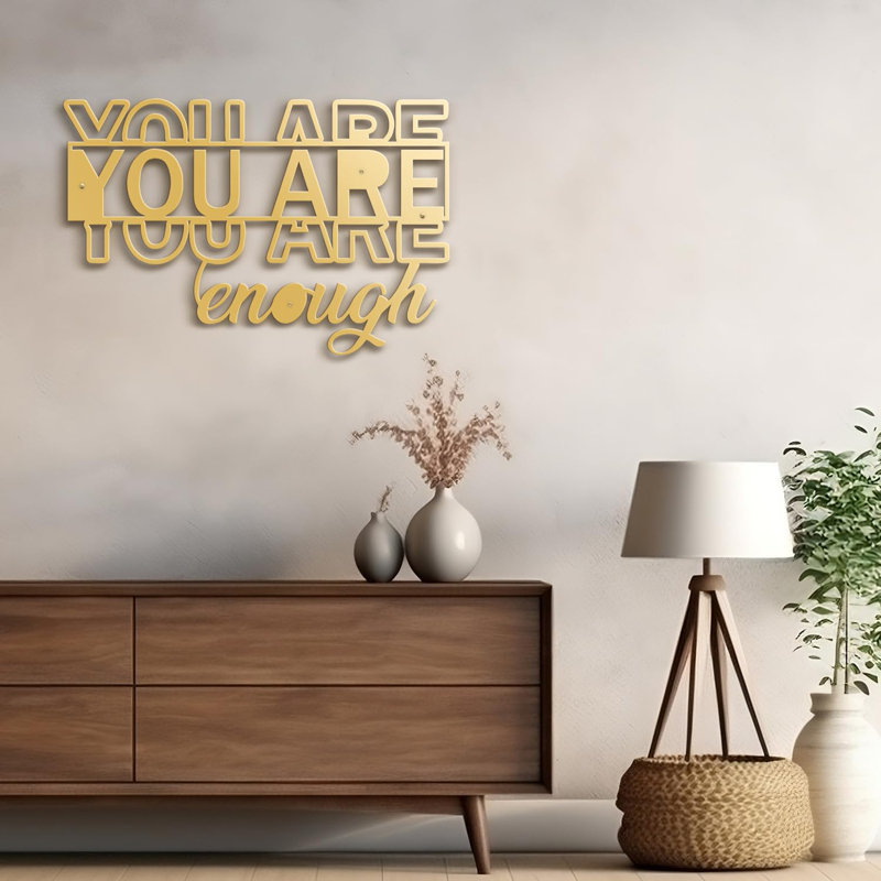 Wall Decor on Metal, 12" H x 16" W x 0.05" D, Gold