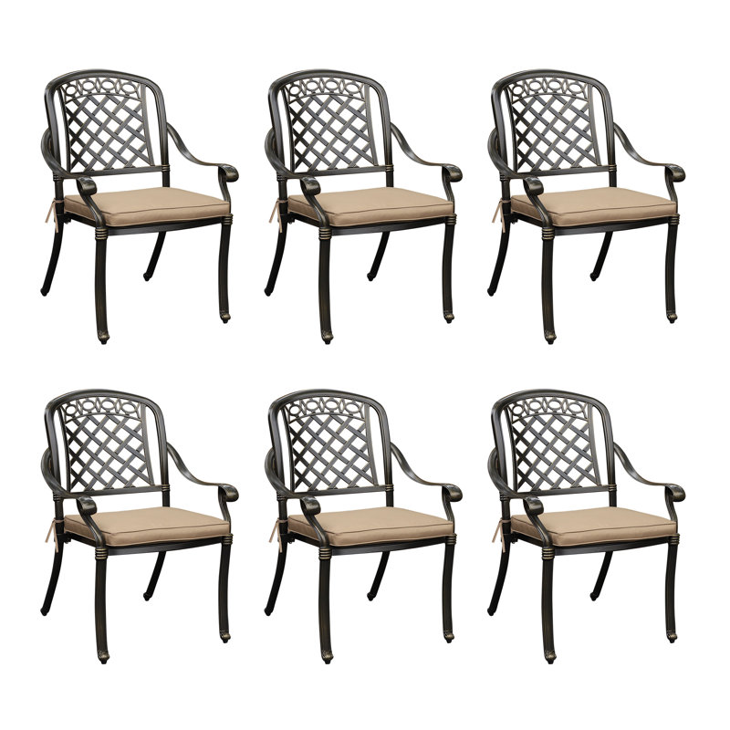 Rullo Outdoor Stacking Dining Armchair with Cushions