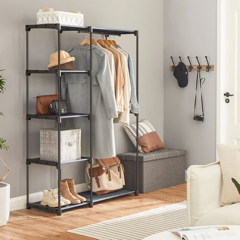 Pinero 112cm Clothing Rack, Grey