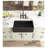 2 Single Bowl Ceramic Kitchen Sink-90624501-90624503