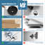 Meuble-lavabo flottant avec porte à fermeture en douceur 30 po-539721629