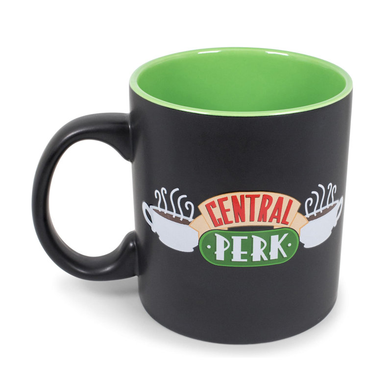 Tasse en céramique 20 oz avec logo Friends Central Perk Doodle