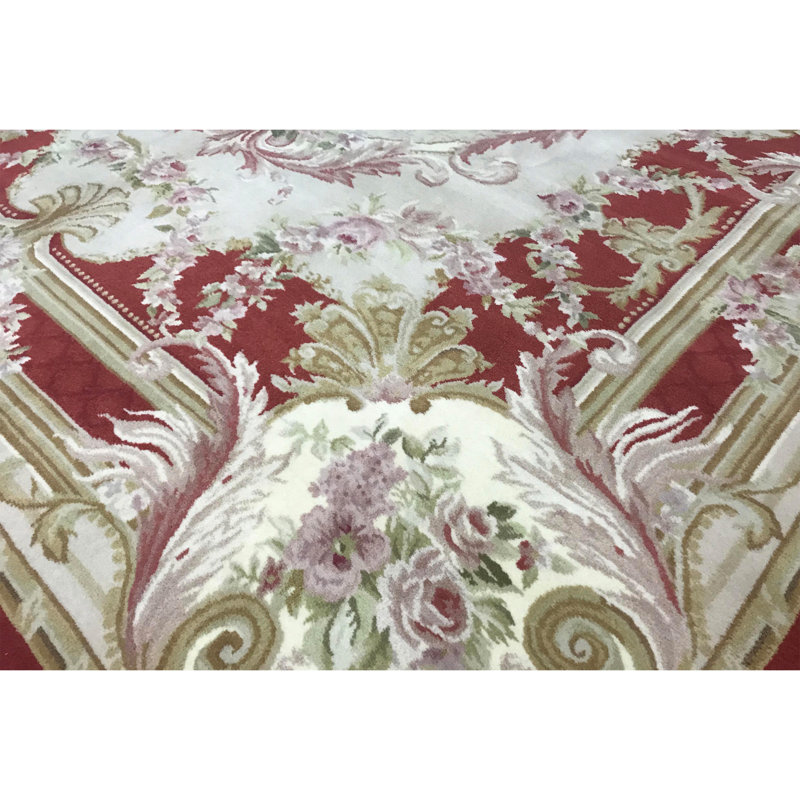 Aubusson Renaissance One-of-a-Kind 8' X 9'11" Wool Area Rug in