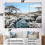 Ensemble de salon d'art mural Wild River Landscape - Coastal Coral Under Water-107753884-107753885