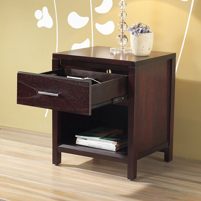 Dejon 23'' W Solid Wood Nightstand