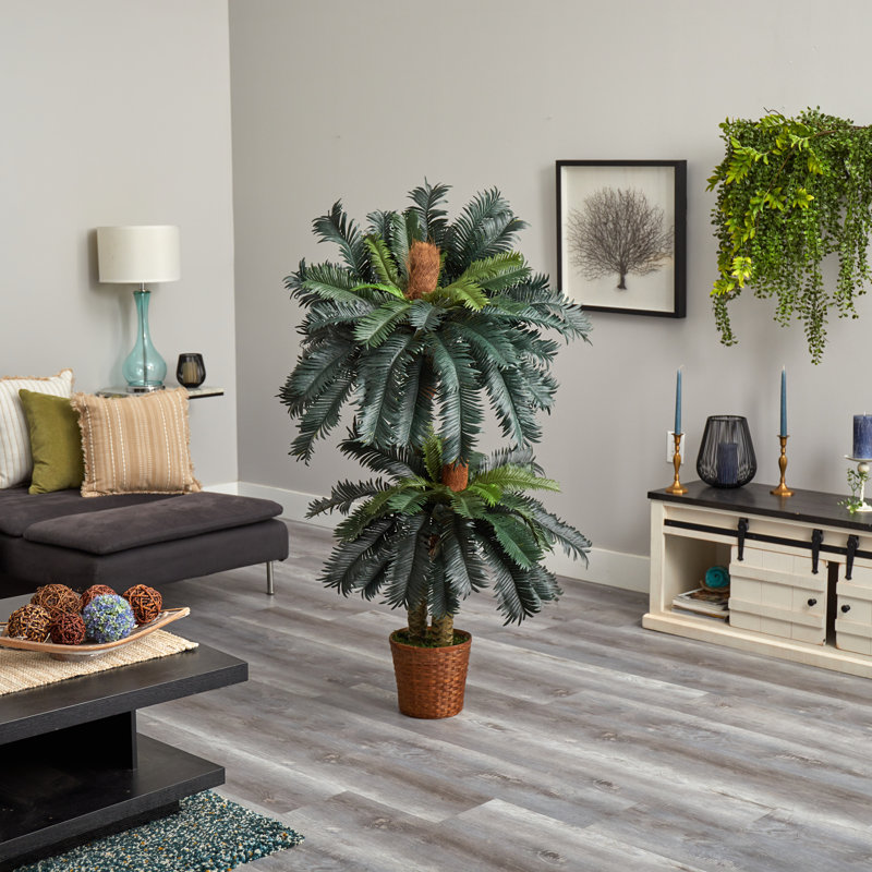 5 pi. Et 3 pi. Double arbre artificiel avec panier