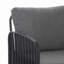Ensemble de conversation pour patio 5 pièces, ensemble de mobilier modulaire d'extérieur moderne avec table basse carrée, coussin épais et imperméable pour terrasse, balcon-1307970755-1307970753