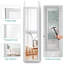 Hazal Metal Flat Wall Mirror-312749376