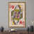 Gold Floater Framed