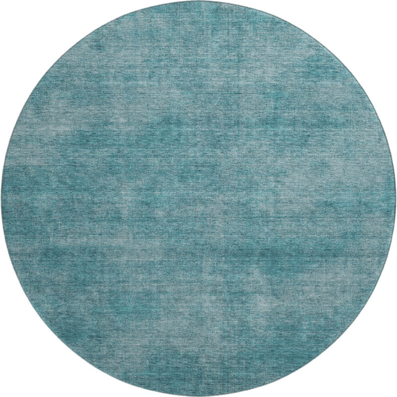 Premium Machine Washable Jahnke AMF1018 Abstract Rug, Round 8'