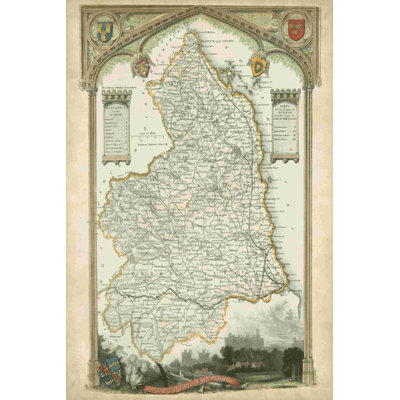Carte de Northumberland
