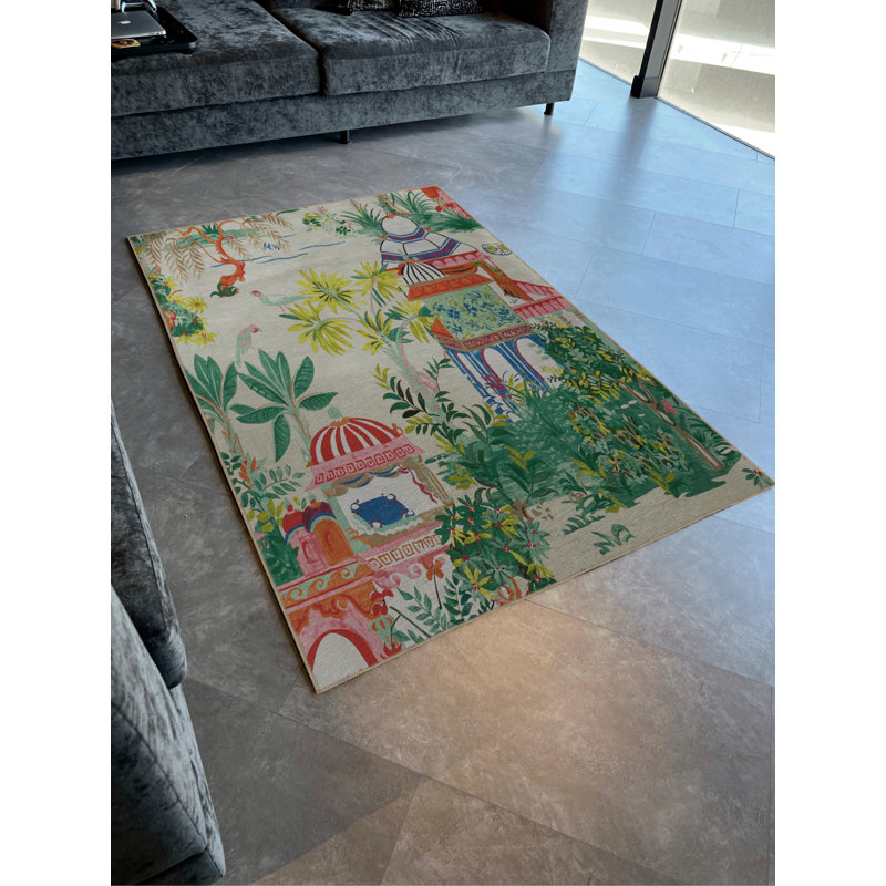 Tapis rectangulaire Didmarton, Rectangle 5 pi x 9 pi 11 po