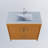 Sallisaw 36.13'' Single Bathroom Vanity with Ceramic Top-1601949962