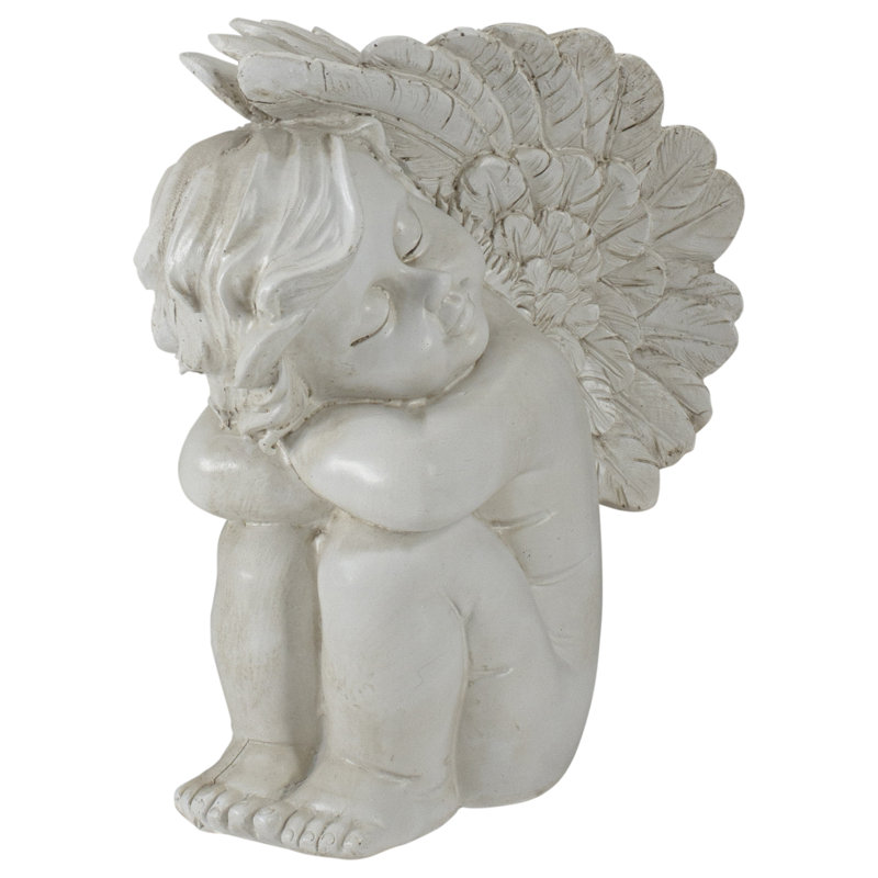 Statue d'ange de jardin 7,5 po