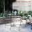 Watkinsville 2 - Person Metal Patio Dining Set with Round Table