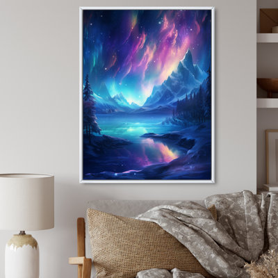 Northern Lights IV sur toile