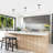 Belote Glass Semi Flush Mount