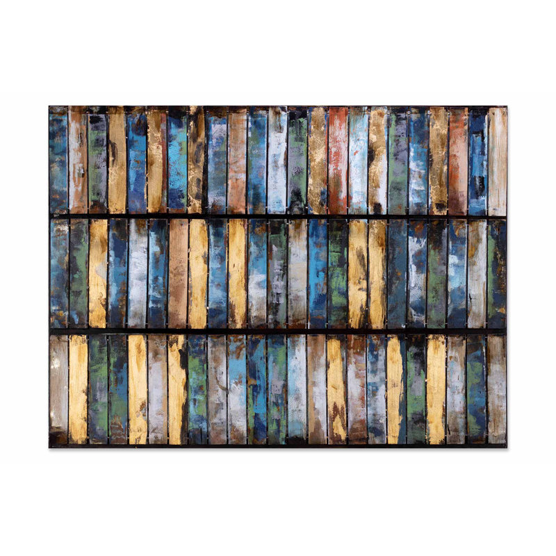 Handmade Metal Wall Decoration Abstract