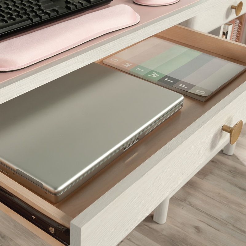 Computer Desk, LIGHT GREY Finish