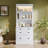 83.4"Tall Bookshelf Suite,Modern Bookcase Suite With LED Lighting