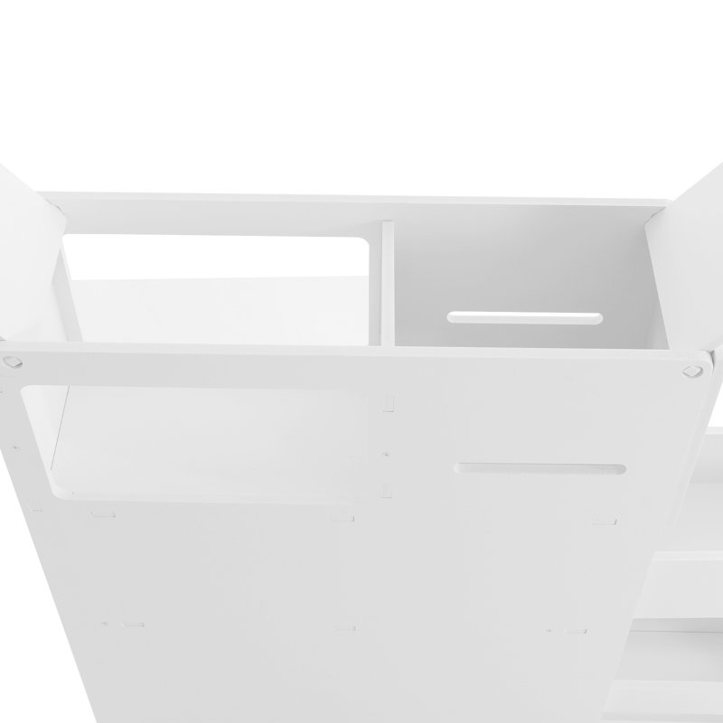 Armoire de rangement pour salle de bain avec tiroirs et roulettes