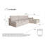 5 Seater Sofa Bed-766076400-766076406