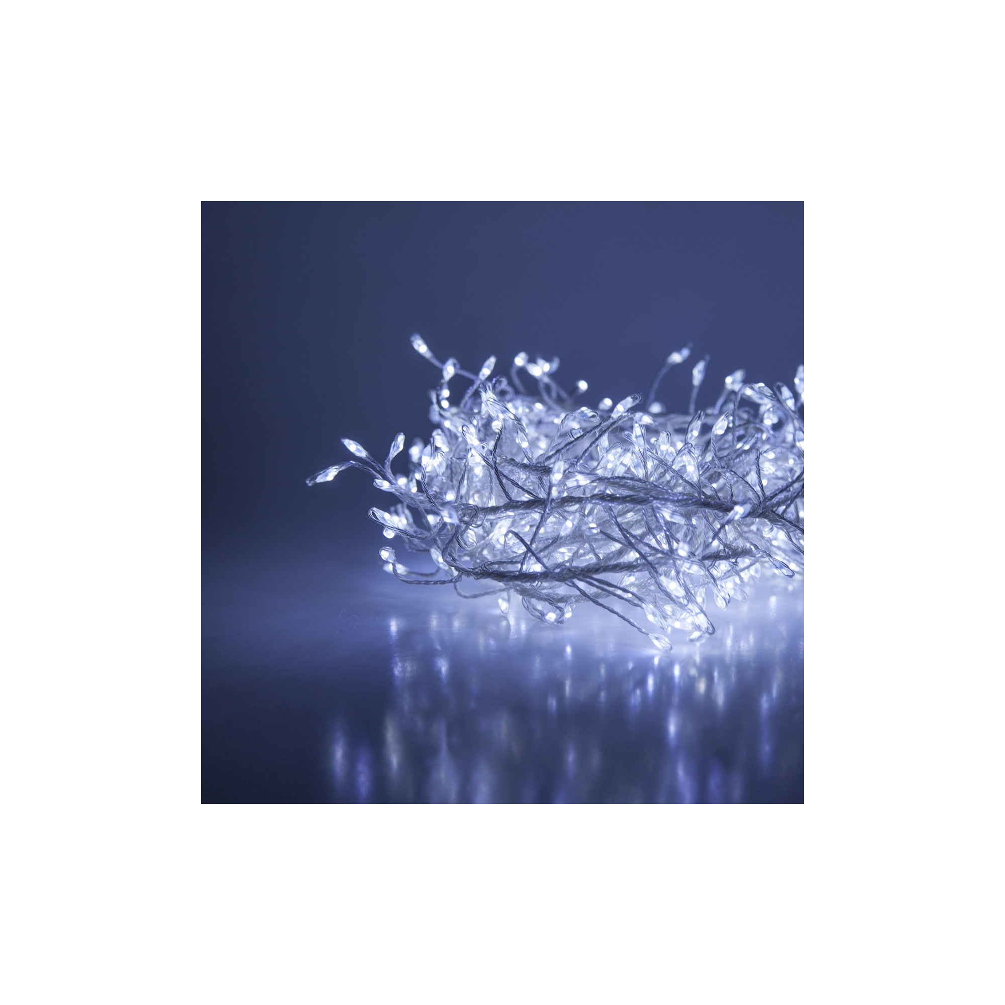 96'' LED String Lights, Cool White