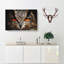 Great Horned Owl - Wrapped Canvas Painting-56656072
