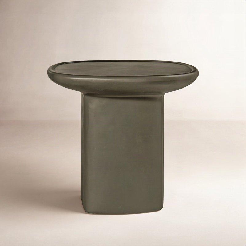 Manon End Table, Green