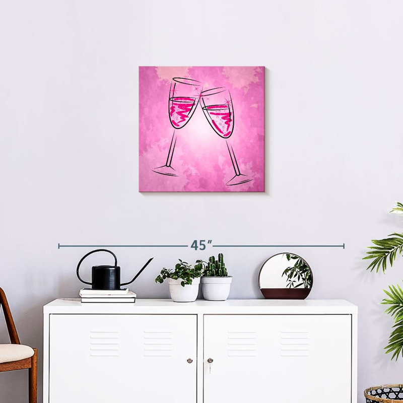 Verres à champagne Yarlin, H 20 po x l 20 po