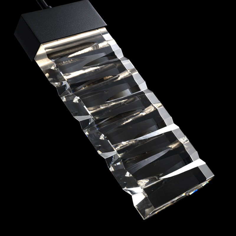 Labrynth 1 - Light Matte Black LED Pendant