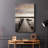 Sunset Over Jetty -Gallery Wrapped Cavas-1240833858