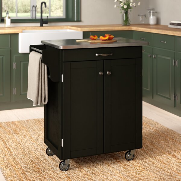 Red Barrel Studio® Metal Kitchen Cart & Reviews | Wayfair