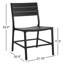 Armando Premium Aluminum Outdoor Dining Side Chair (Set of 2)-95634565