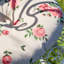 Set Of Two Rose Round Seat Pads-485267404