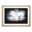 Beach In Sopelana Spain Paint Splash - Framed Print-56891447-56891450