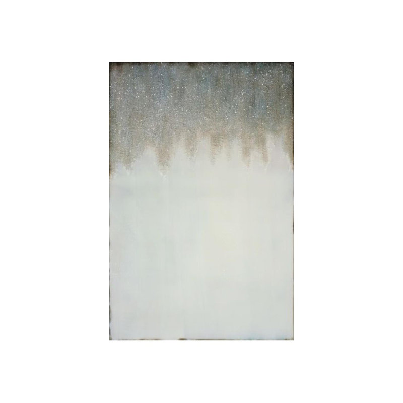 Scent Of Silver Print by Beverly Fuller, Hand Painting (on Giclee Canvas), 72" H x 48" W x 1.5" D