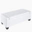 Banc rectangulaire, banc capitonné avec rangement