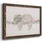 Floral Sloth, reproduction d'art sur toile-930244458-930244460