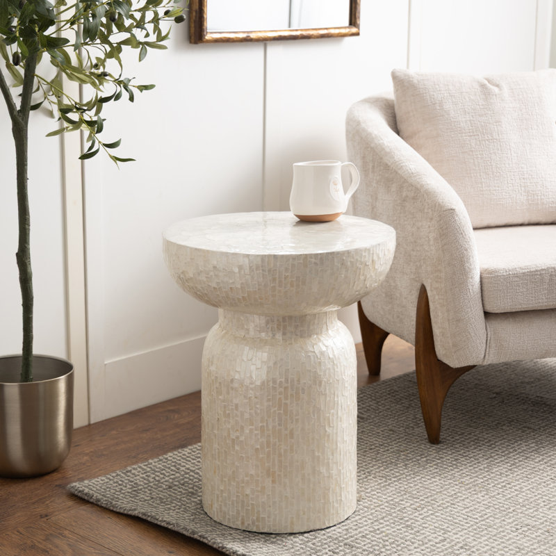 Table d'appoint Cole and Grey Capiz