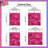 Pink Textured Abstract Comforter-123992145