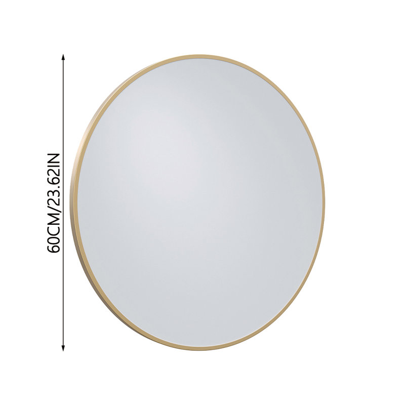 Metal Round Mirror
