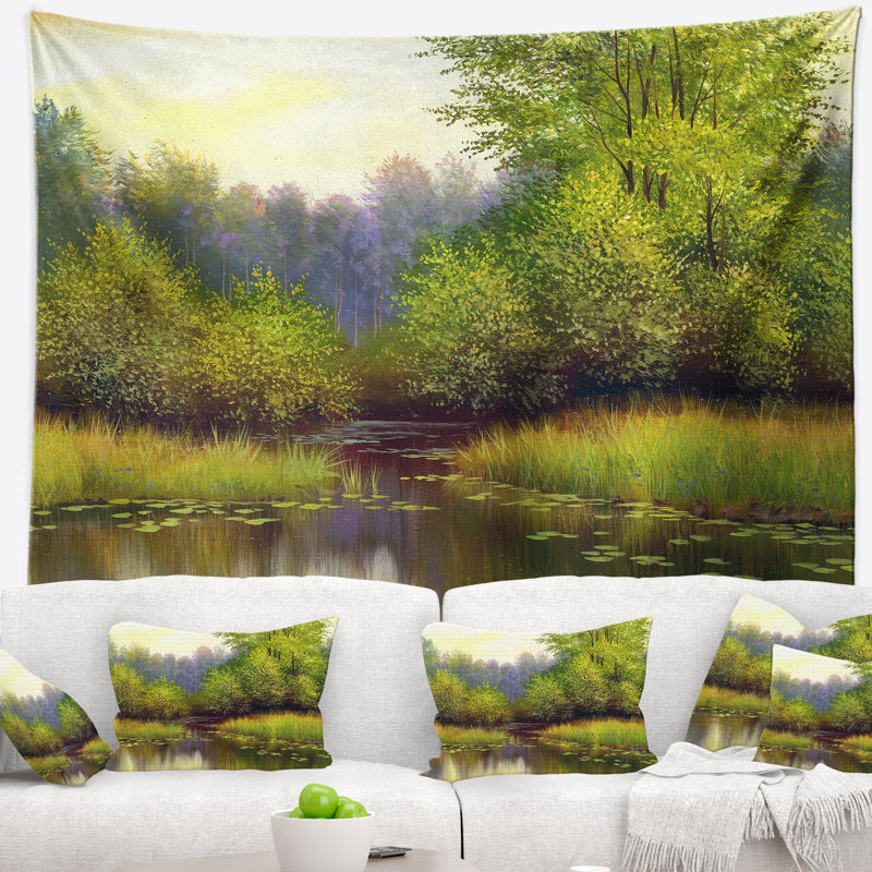 Polyester Tapestry, 50" H x 60" W