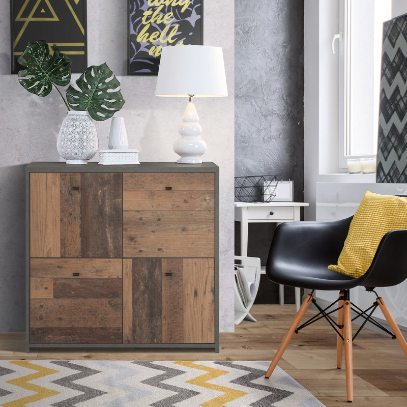 Mableton 77.1cm Sideboard, Grey