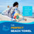 Jahliyah 100 Dollar Bill Beach Towels | 100% Cotton Pool Towel 30"x60"