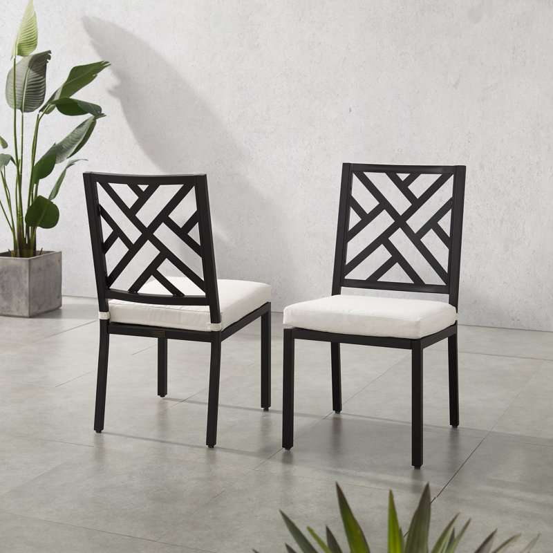 Chaise d'appoint de salle à manger avec coussin Kashun