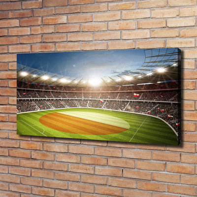 Poland Stadium - Wrapped Canvas Print