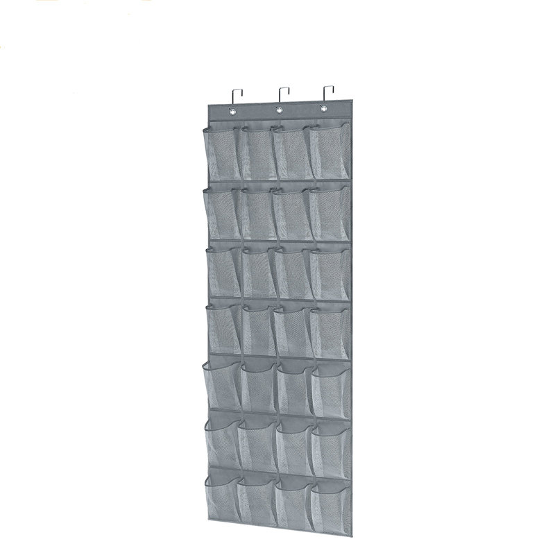 28 Grids Overdoor Shoe Organizer,Hanging Shoe Shelves